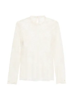 ZIMMERMANN フローラルレース ブラウス | ホワイト | FARFETCH JP