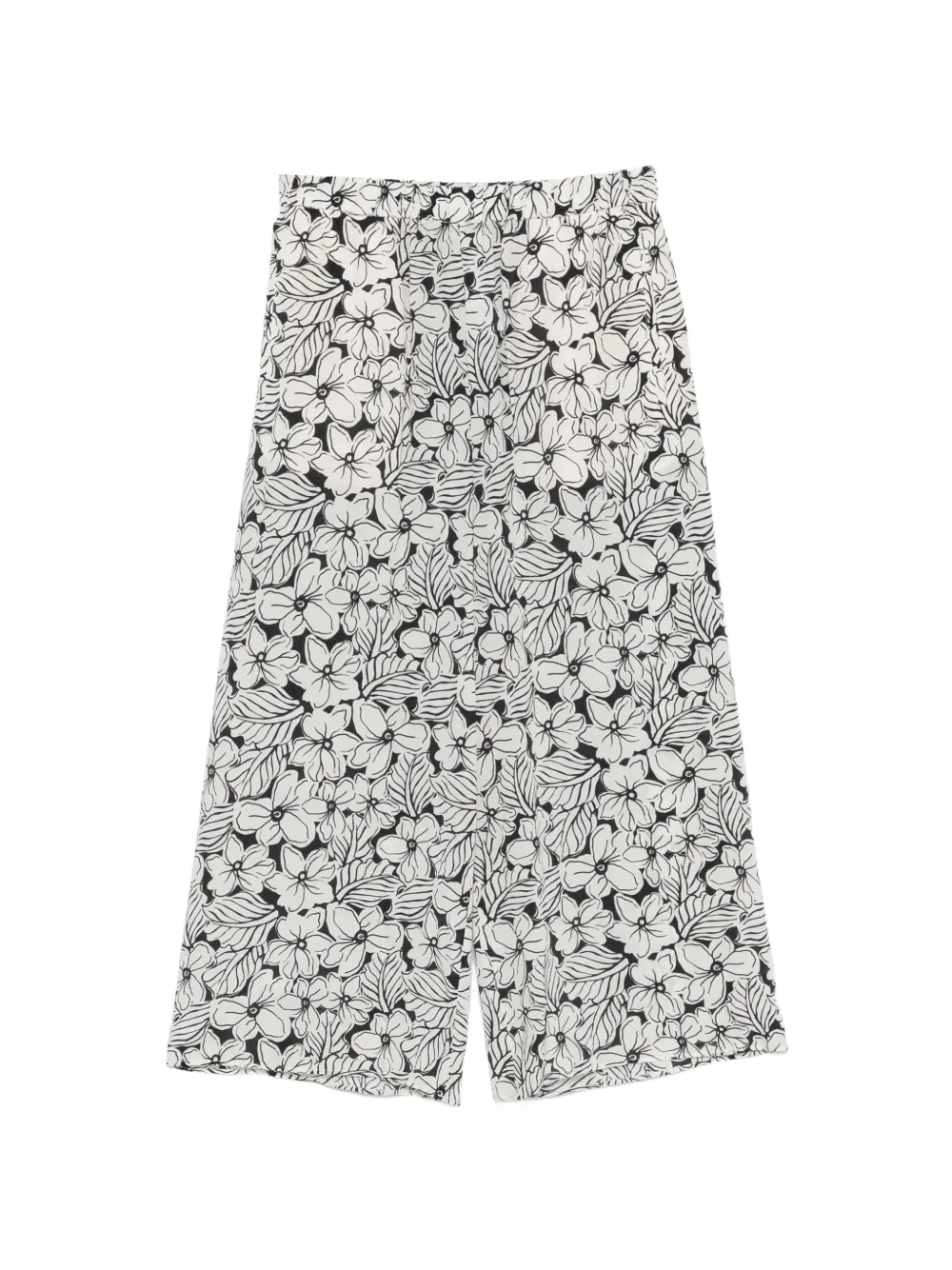 Weekend Max Mara Nirvana floral-pattern trousers - Bianco