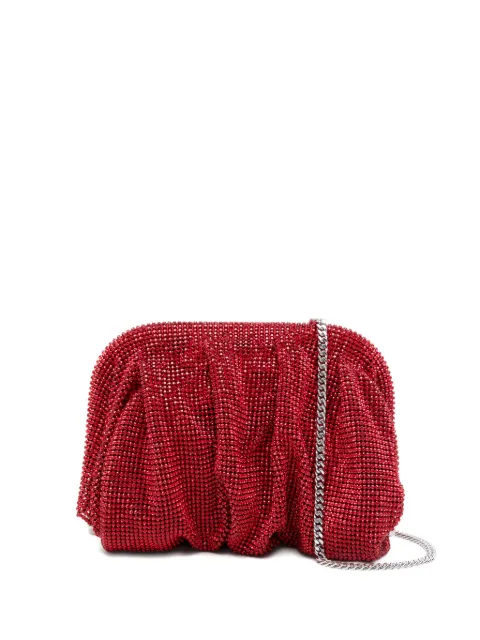 Benedetta Bruzziches crystal-embellished clutch bag