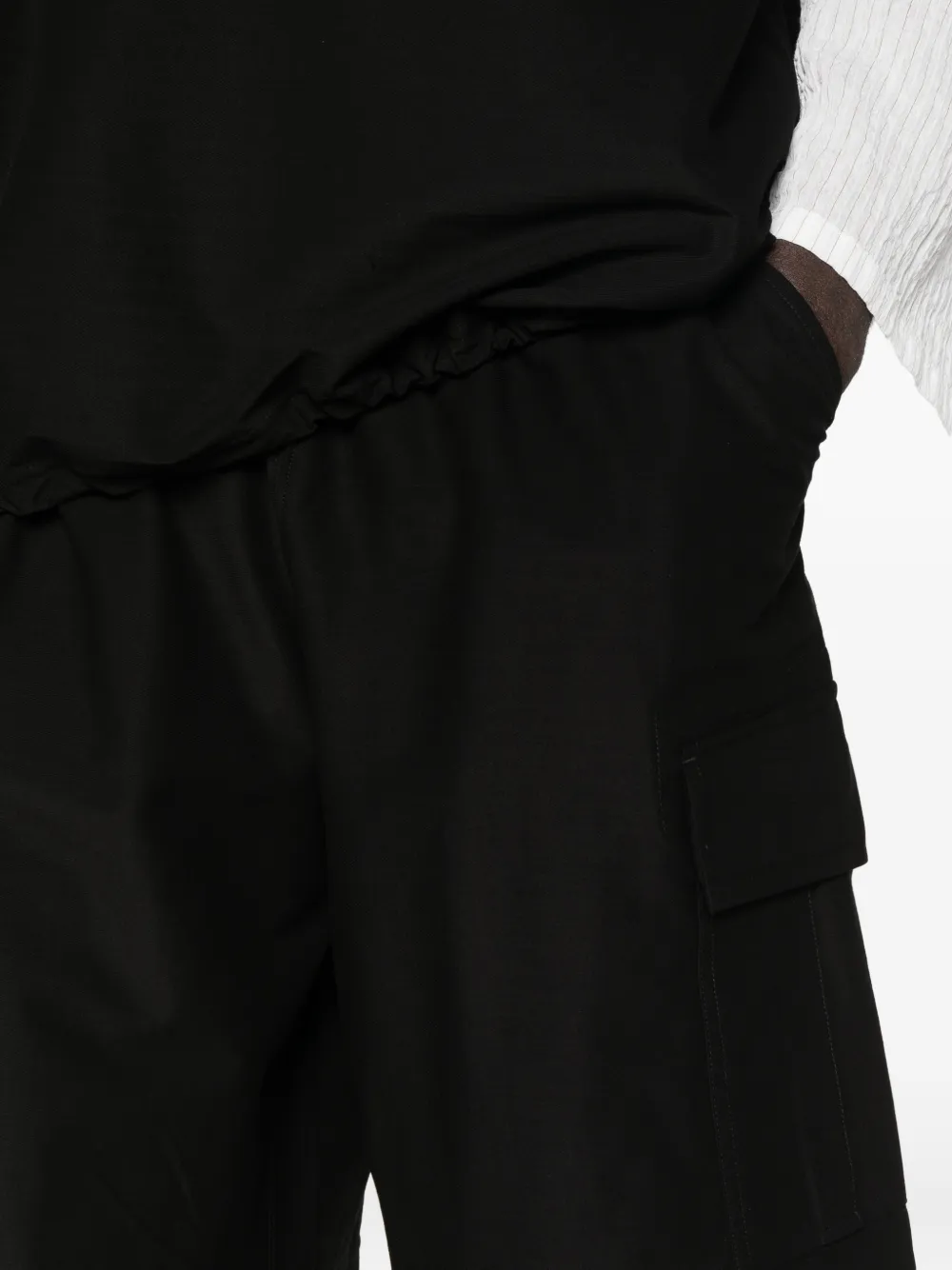 Comme des Garçons Homme Cargo shorts Zwart