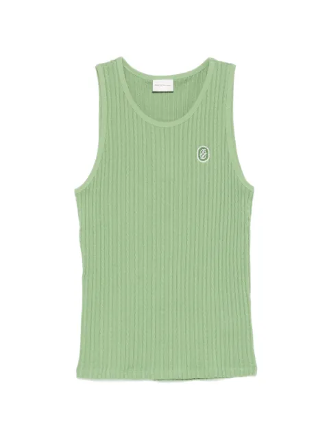 Drôle De Monsieur cable-knit tank top
