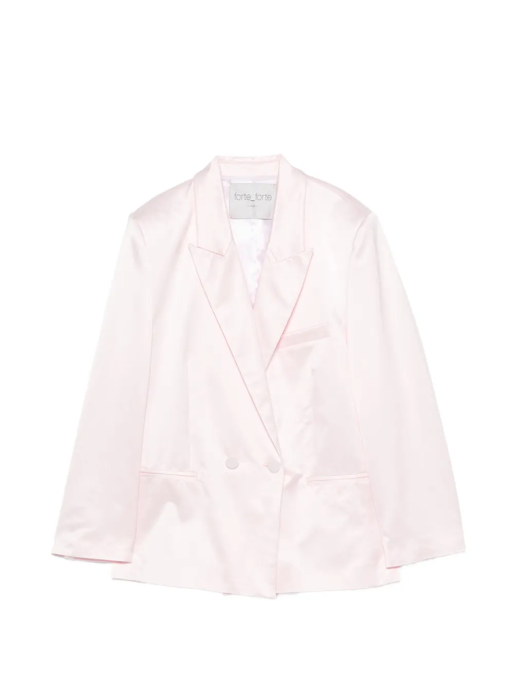 Forte Forte double-breasted blazer - Rosa