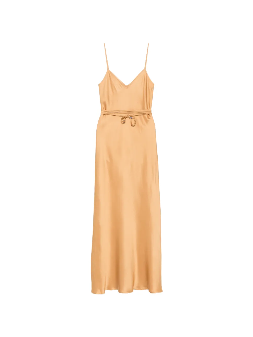 Antonelli Lukas V-neck midi dress - Toni neutri