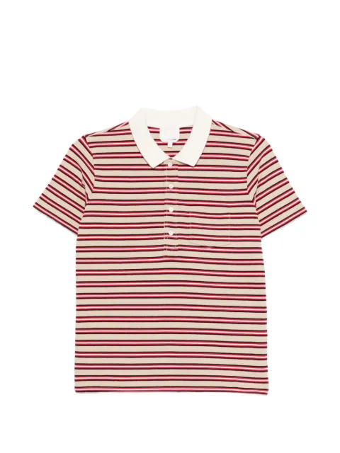 A.P.C. ストライプカラー ポロシャツ