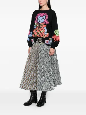 chopova lowena チョポバロウェナ　ロンT tシャツ 総柄 Chopova Lowena（チョポヴァ・ロウェナ）Tシャツ - FARFETCH
