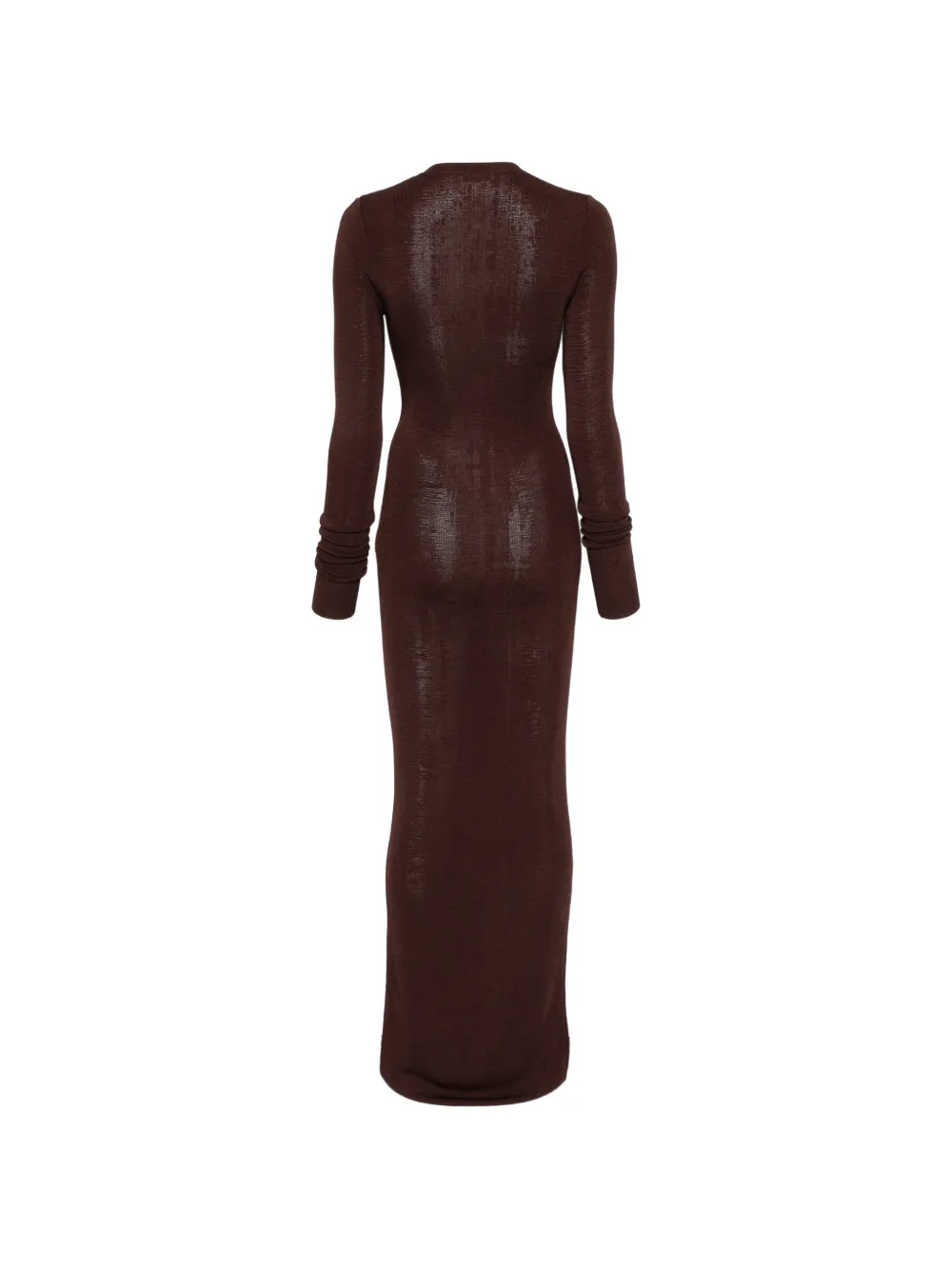 V-Neck Long-Sleeve Dress