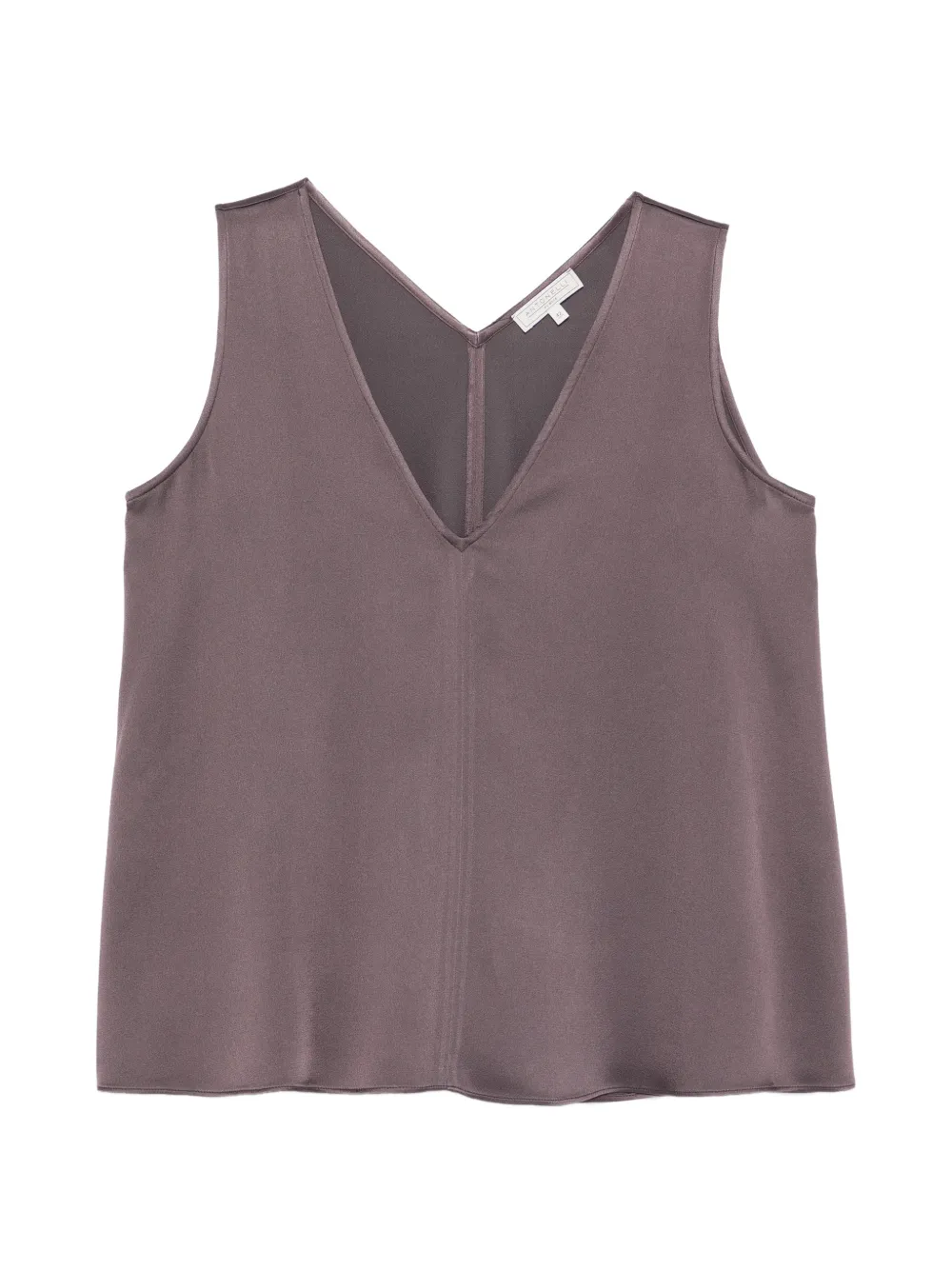 Antonelli V-neck top - Viola