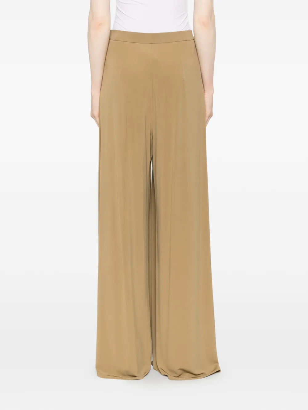 Max Mara Geplooide broek Beige