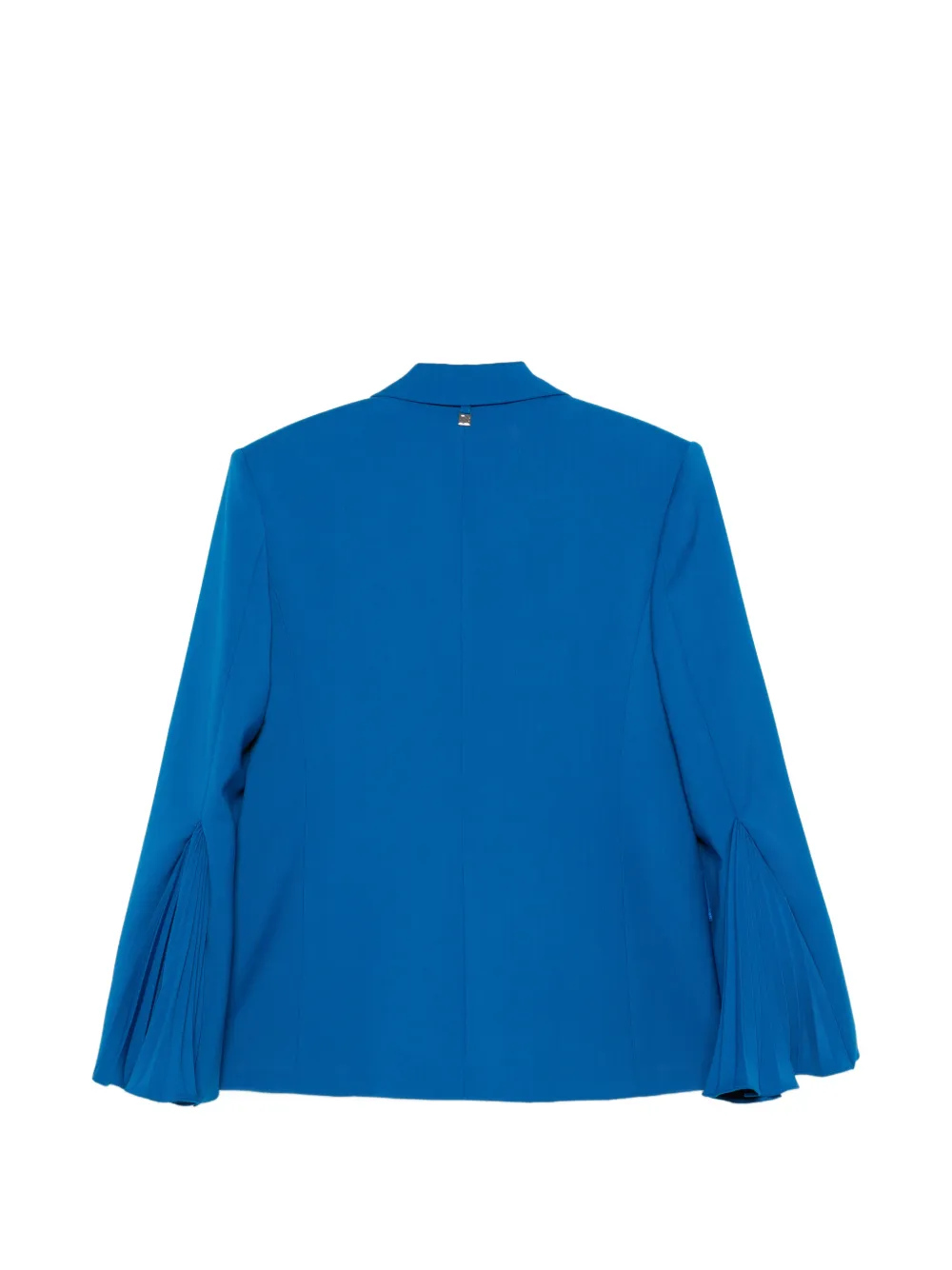  Giuseppe Di Morabito Double-breasted Pleated Jacket - Blue 