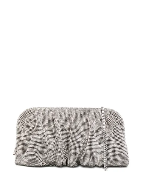 Benedetta Bruzziches crystal-embellished clutch bag