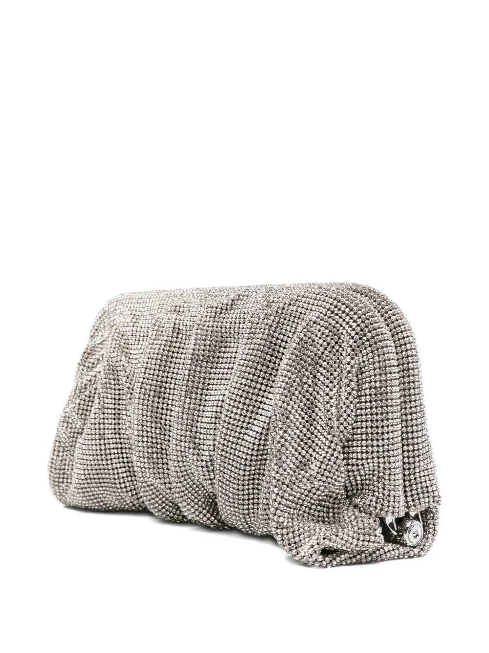  Benedetta Bruzziches Crystal-embellished Clutch Bag - Silver 