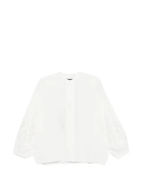 Weekend Max Mara camisa Destro con bordado floral