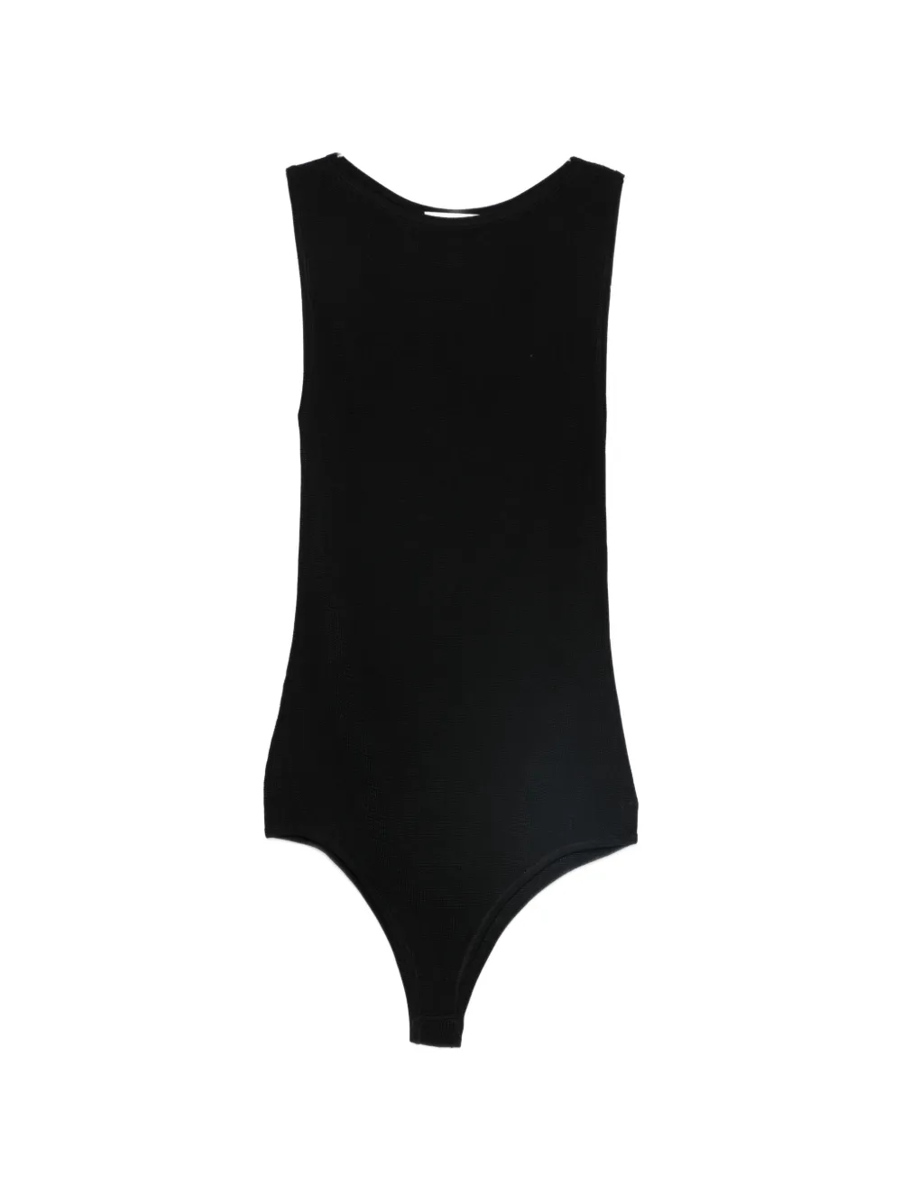 ENTIRE STUDIOS round-neck sleeveless tank top - Nero