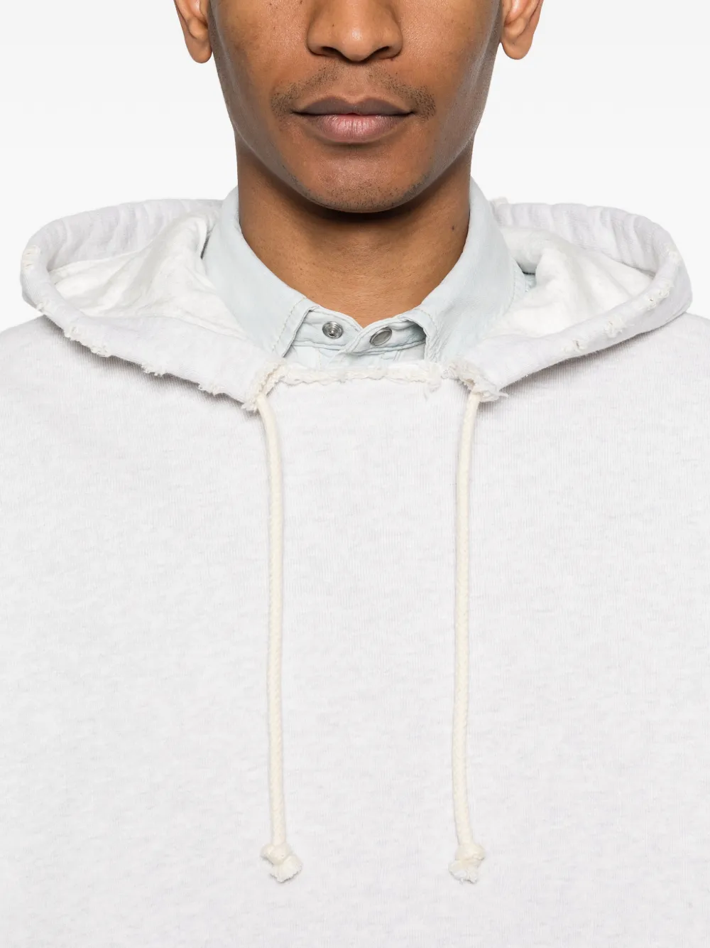 Golden Goose Star ruimvallende hoodie met trekkoord Grijs