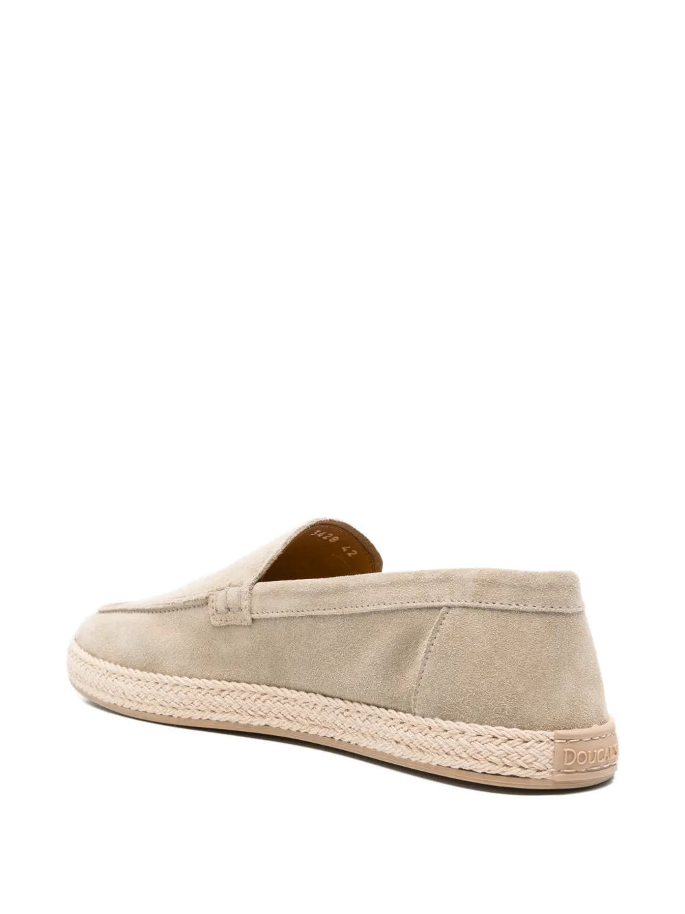 Doucal's Leren espadrilles Beige