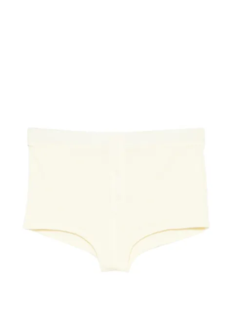 ENTIRE STUDIOS Booty buttoned mini shorts