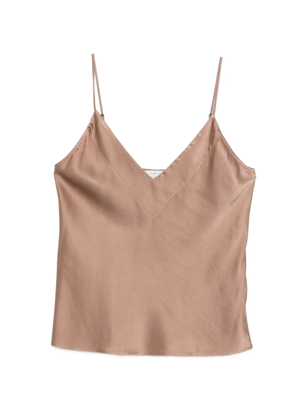Forte Forte V-neck top - Toni neutri