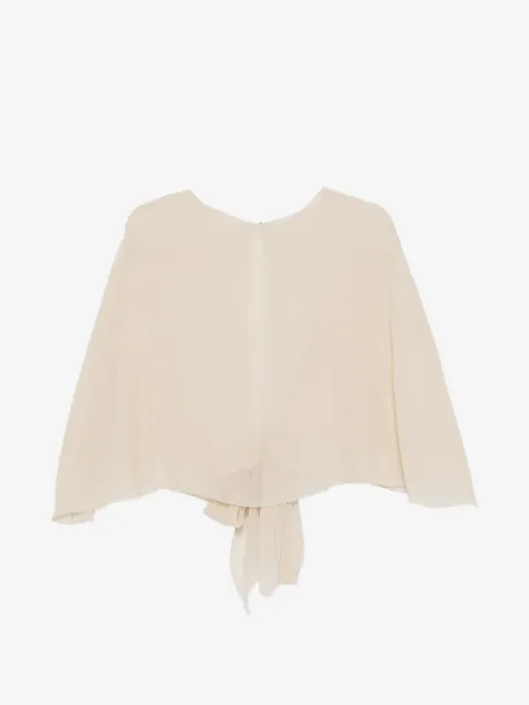 Antonelli Christian tie-knot cape