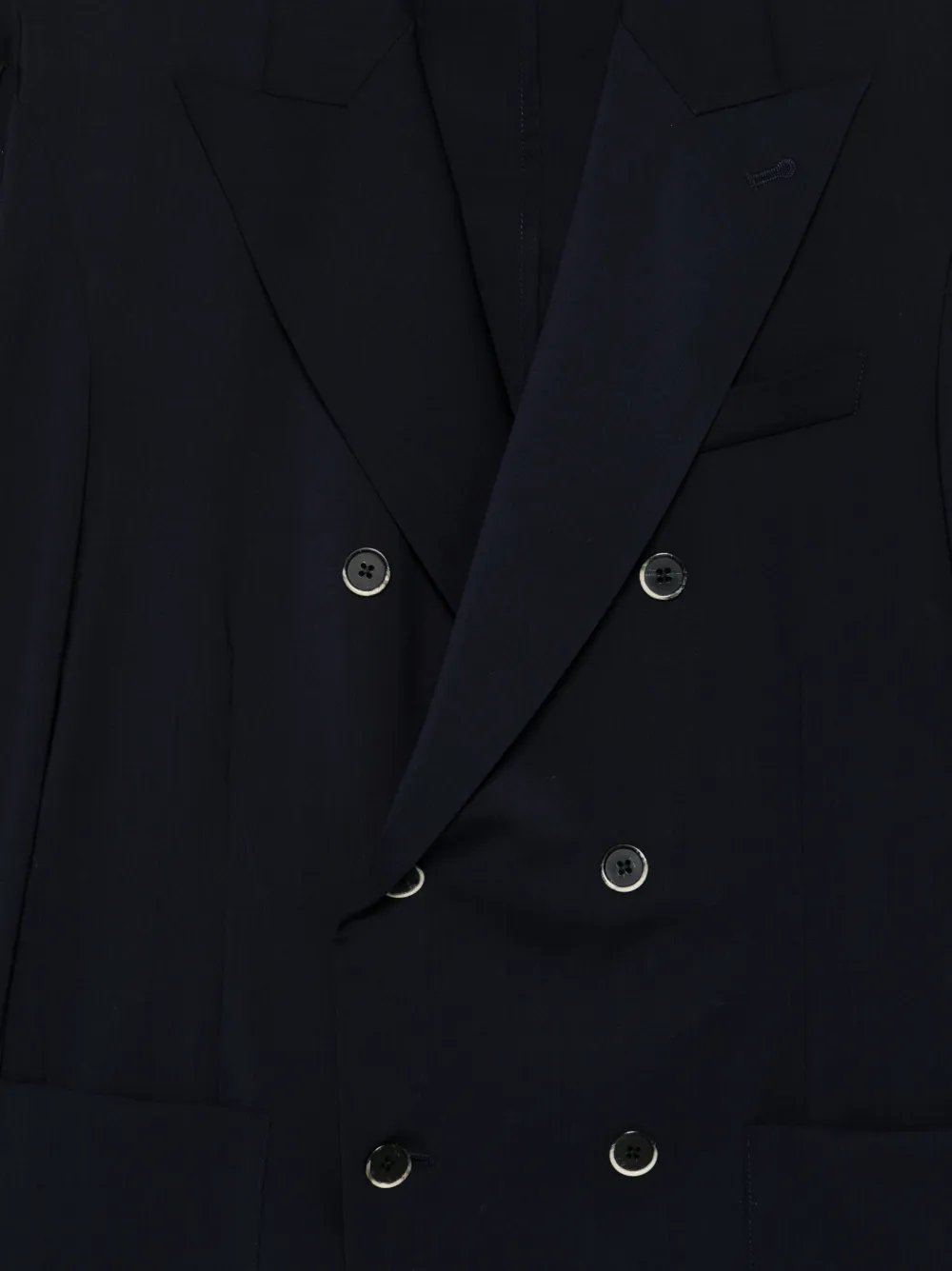  Barena Siroco Double-breasted Jacket - Blue 