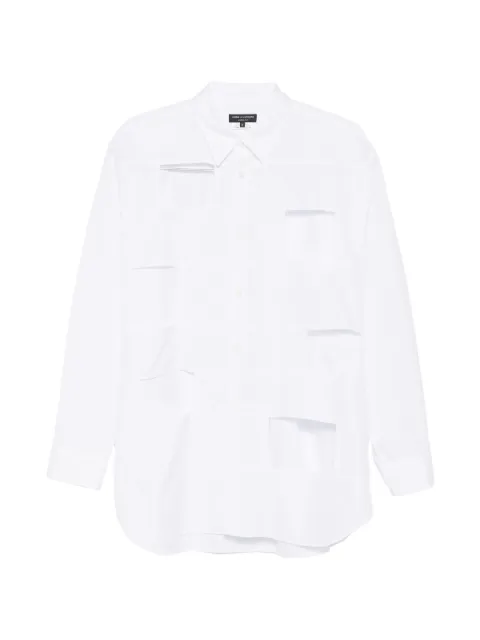 Comme des Garçons Homme Plus cut-out-design shirt