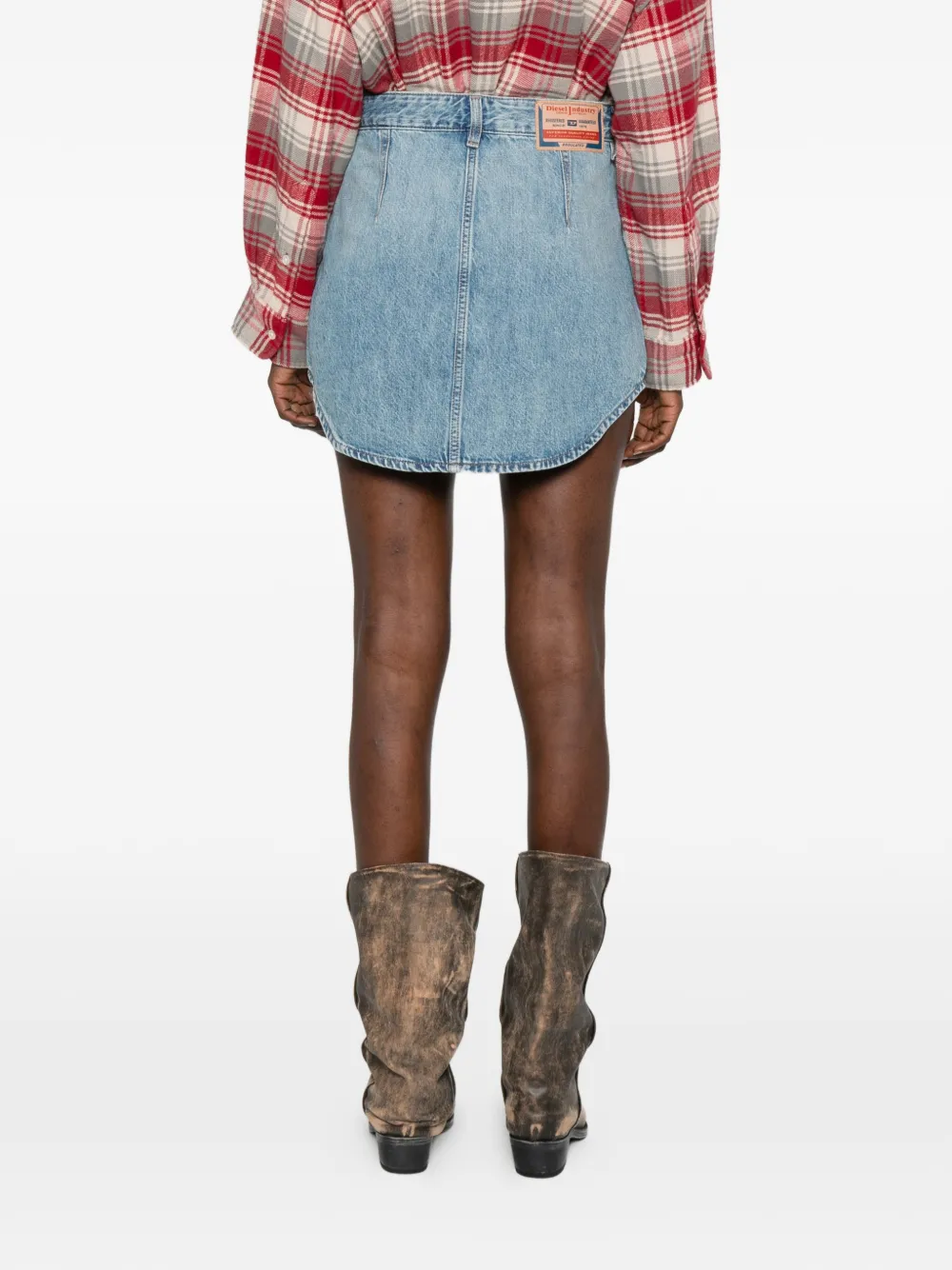 Diesel De-Ard mini-rok Blauw
