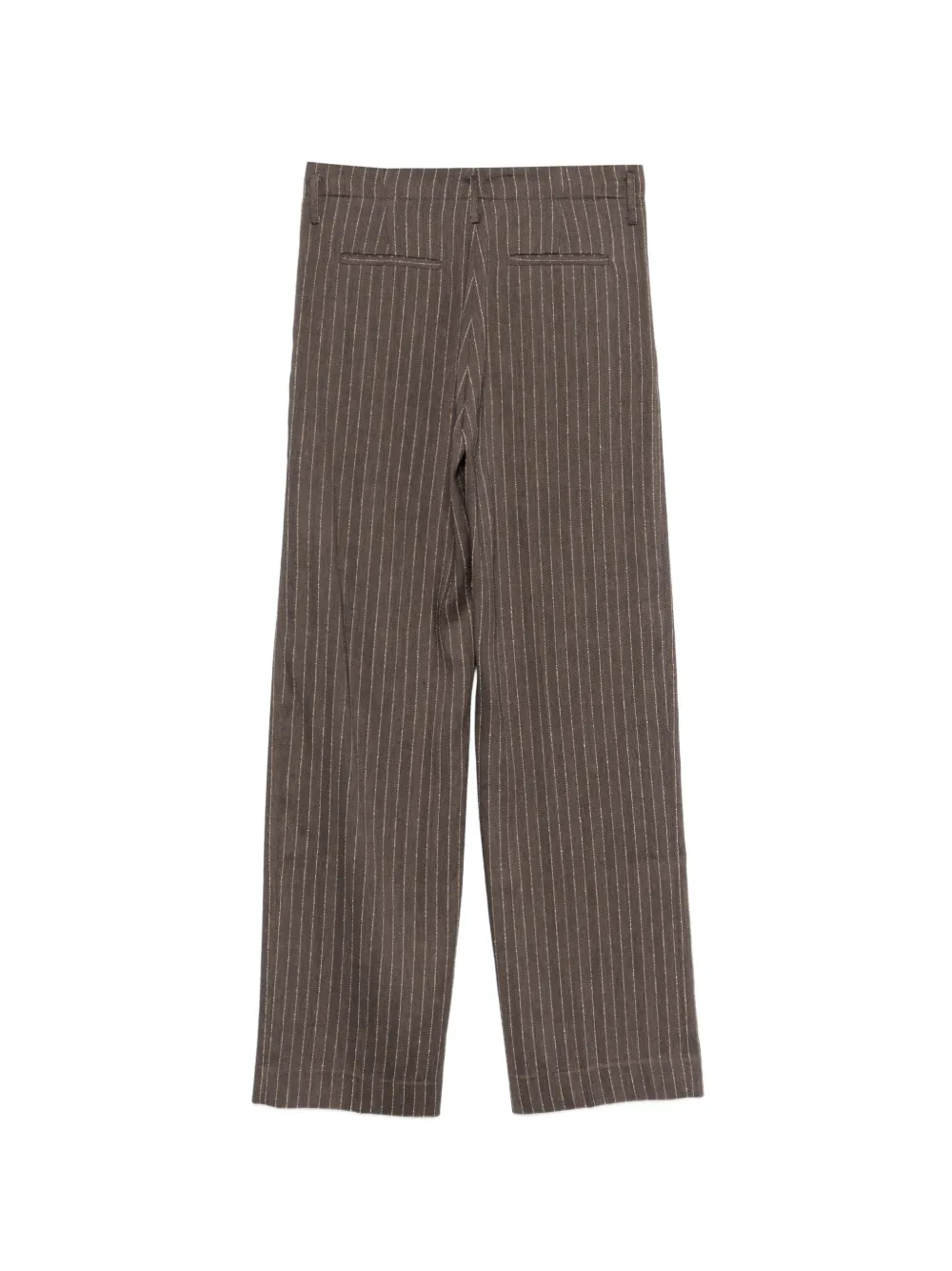 Antonelli Gestreepte broek Bruin