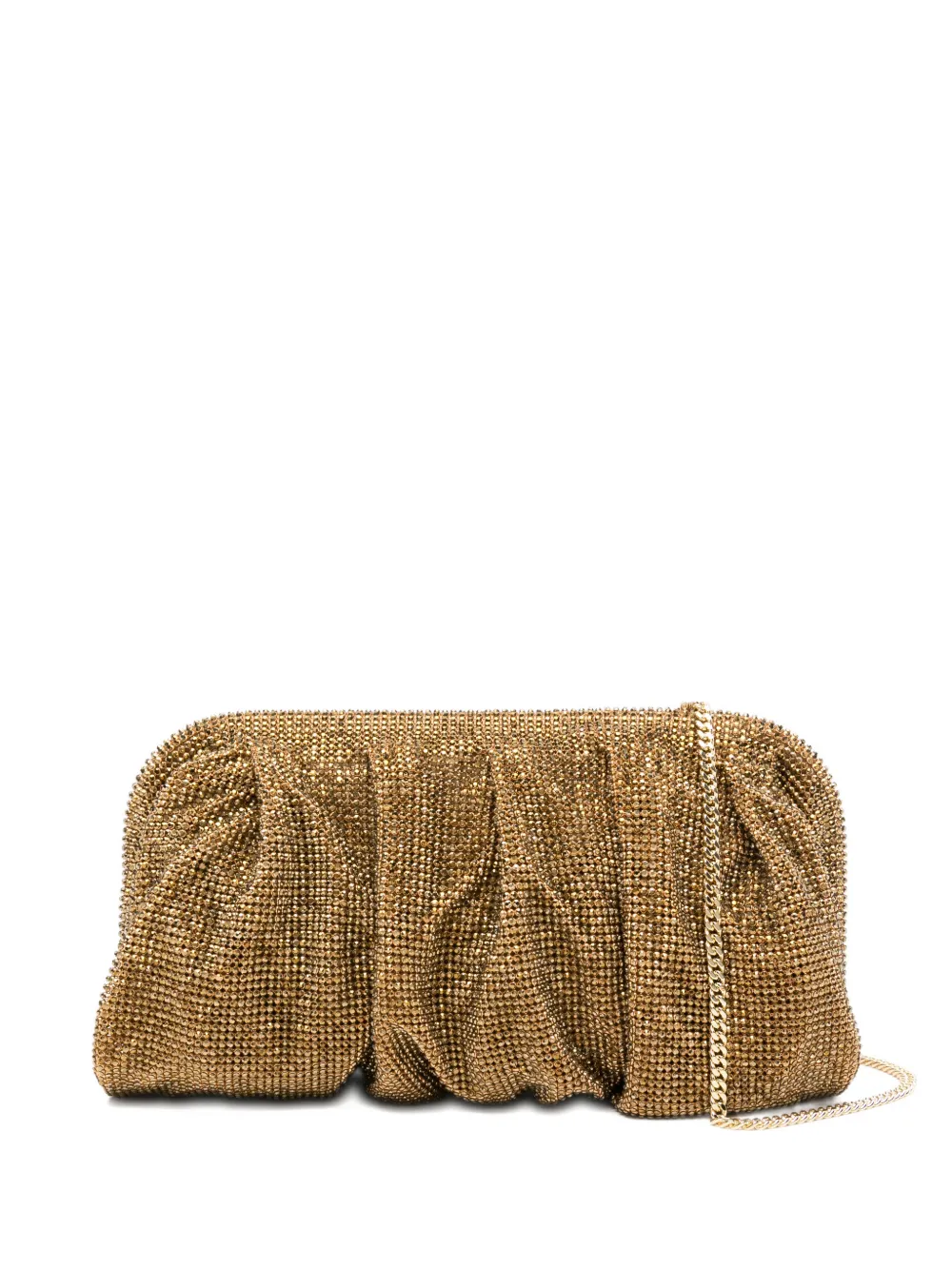 Benedetta Bruzziches crystal chain tote bag - Oro