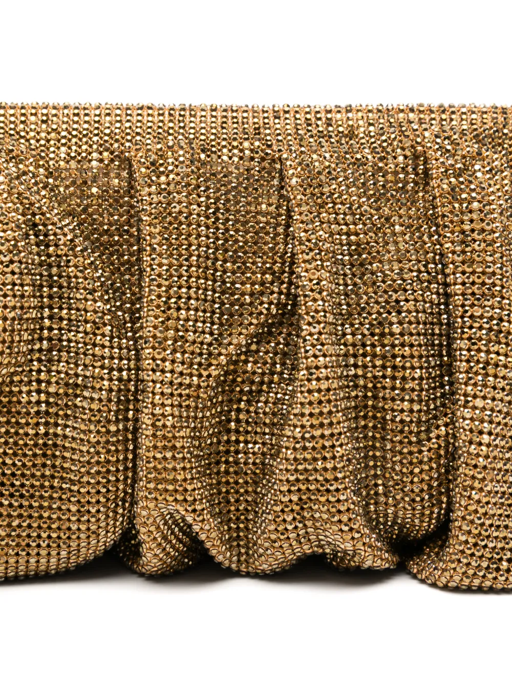 Benedetta Bruzziches Shopper met kristallen ketting Goud