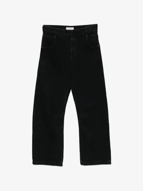 ENTIRE STUDIOS black wide-leg jeans 