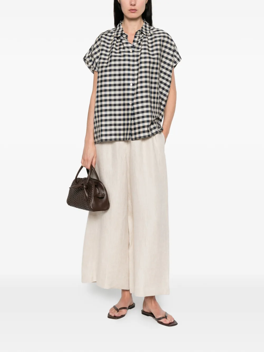  Weekend Max Mara Felino Elasticated Cropped Trousers - Neutrals 