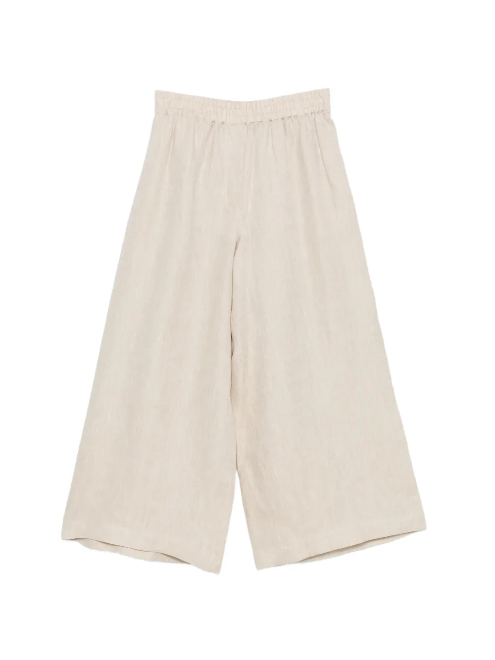 Weekend Max Mara Felino elasticated cropped trousers - Toni neutri