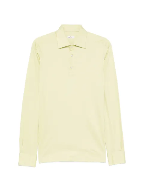Kiton Positano long-sleeve polo shirt