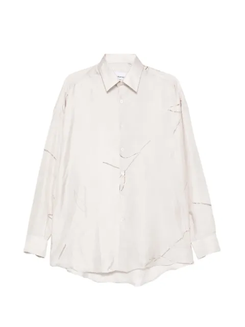 Costumein Valentino overhemd met print 