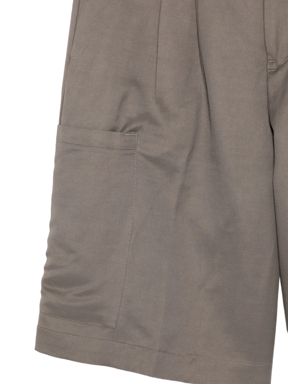 Costumein Geplooide cargo shorts Grijs
