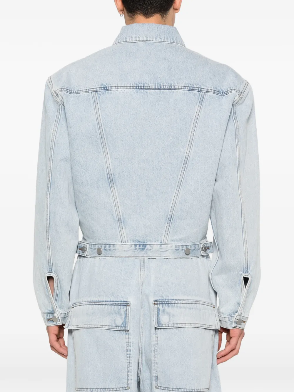 Shrunken Pocket Denim Jacket