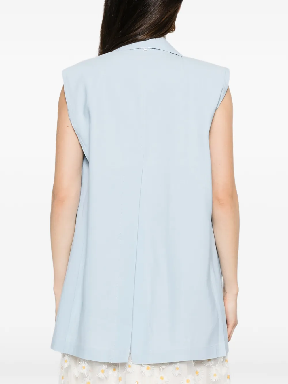 Sportmax Spxmaggio oversized bodywarmer Blauw