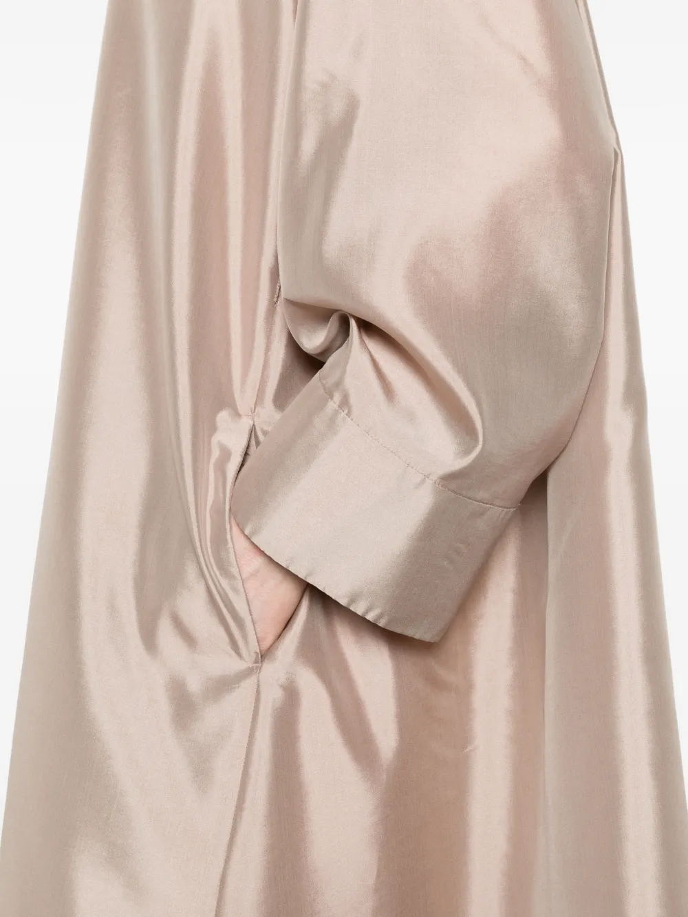 'S Max Mara Manna jurk met kraag Beige