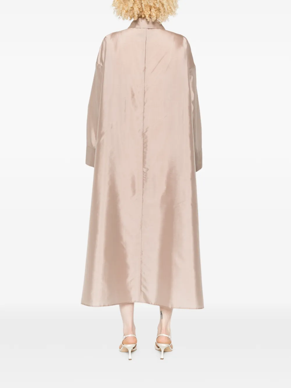 'S Max Mara Manna jurk met kraag Beige