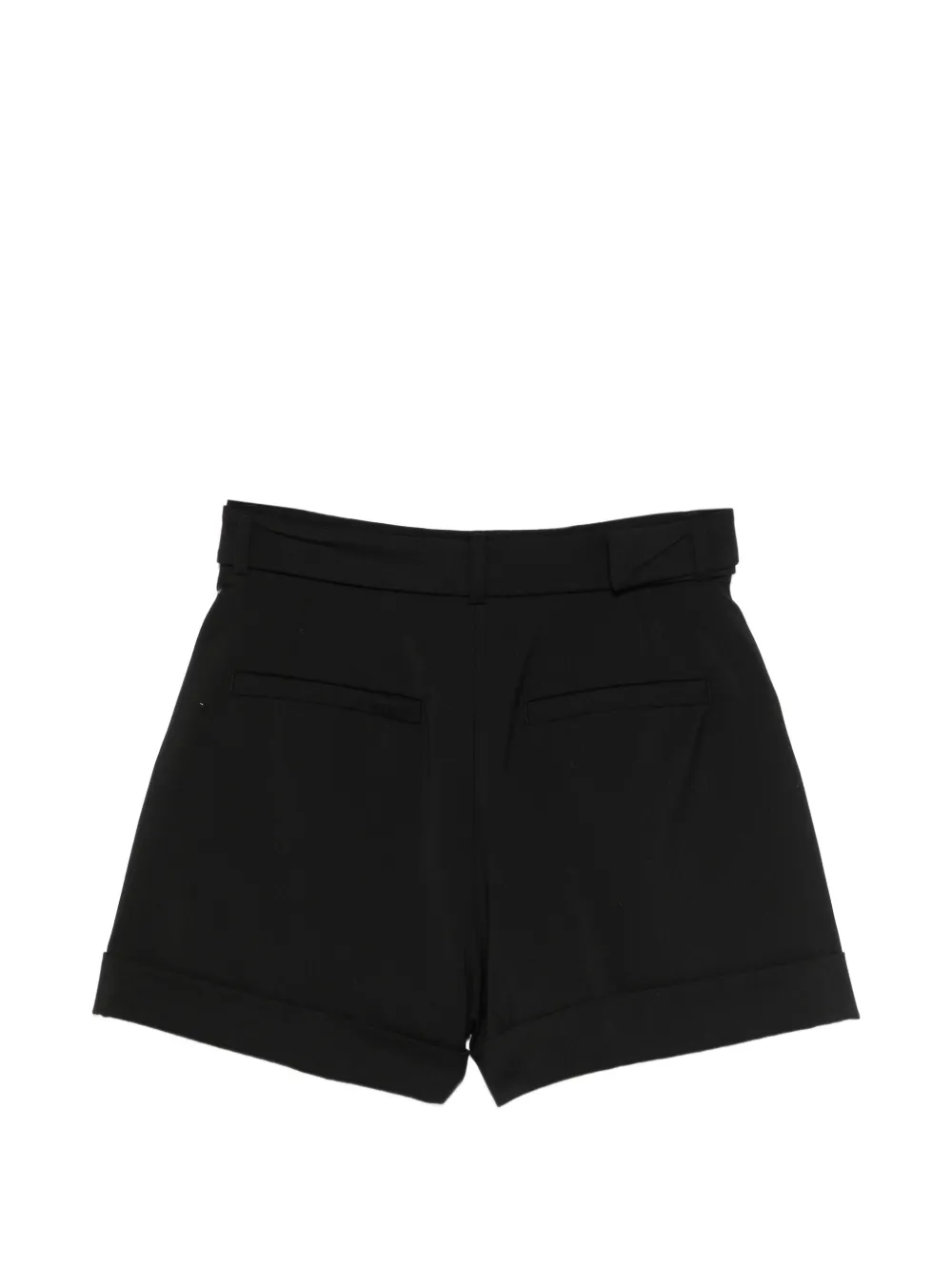  Sportmax Belted Shorts - Black 
