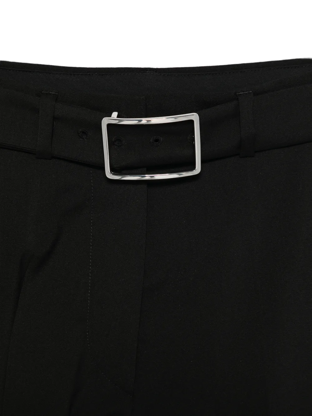  Sportmax Belted Shorts - Black 