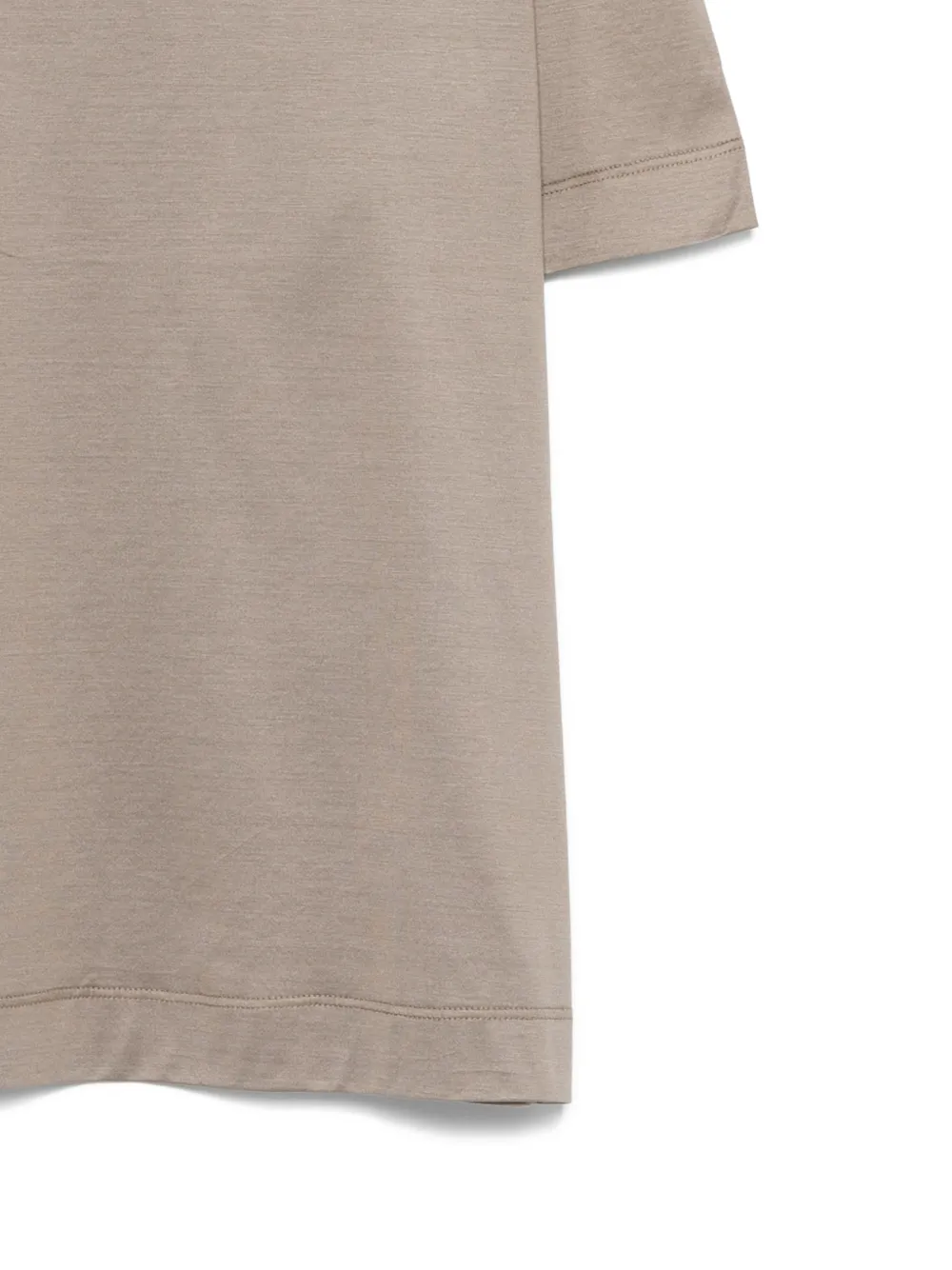 Costumein T-shirt met ronde hals Beige