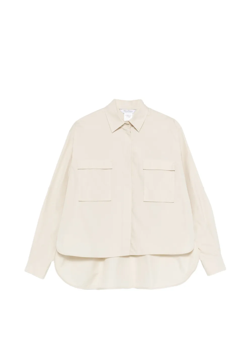 Max Mara cargo-pockets shirt - Neutrals