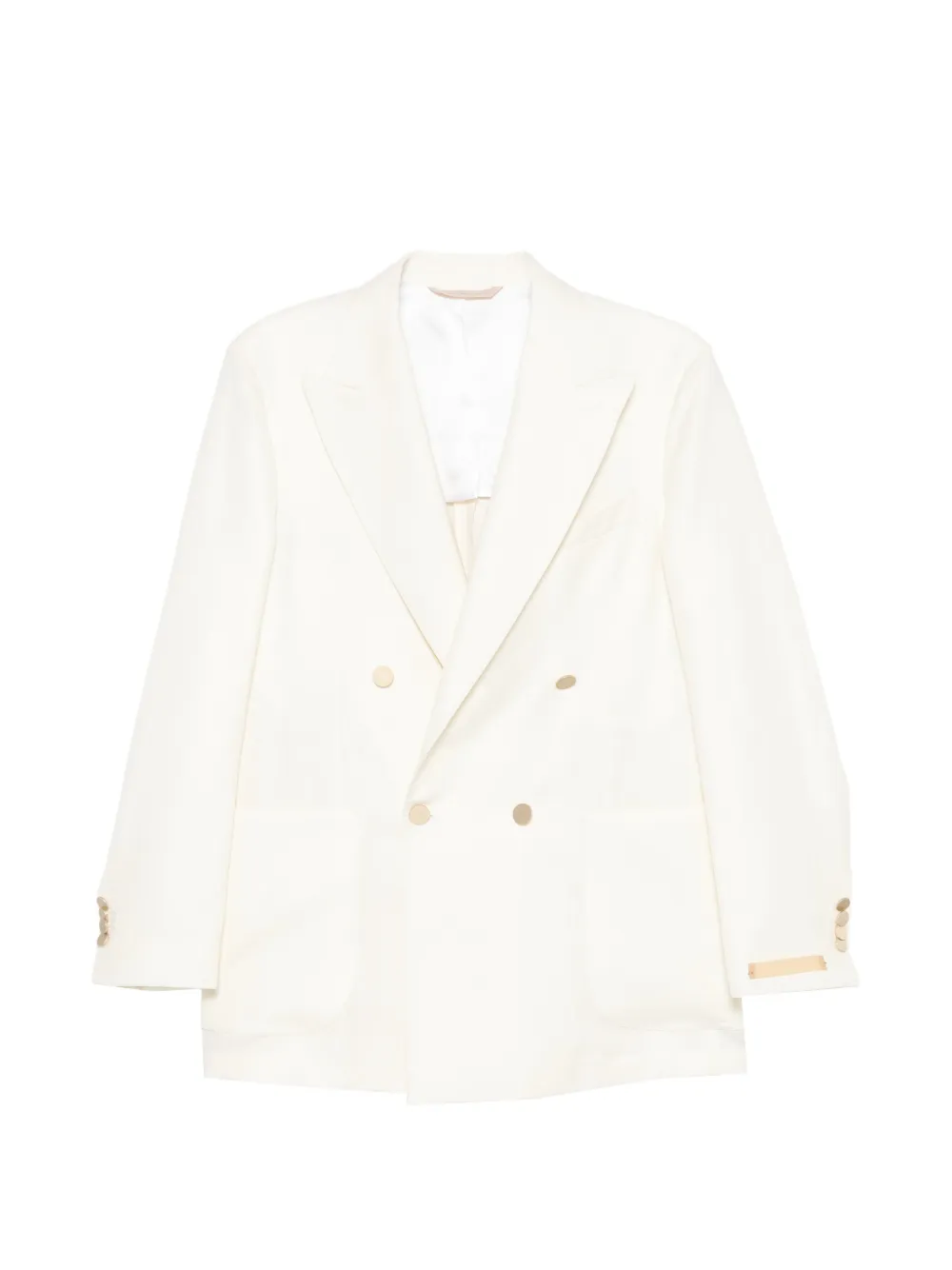 Briglia 1949 double-breasted peaked-lapels blazer - Neutrals