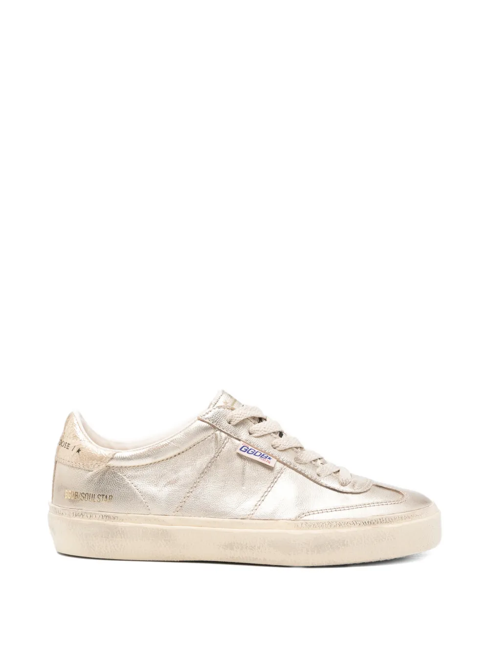 Golden Goose Soul Star sneakers met metallic effect Goud