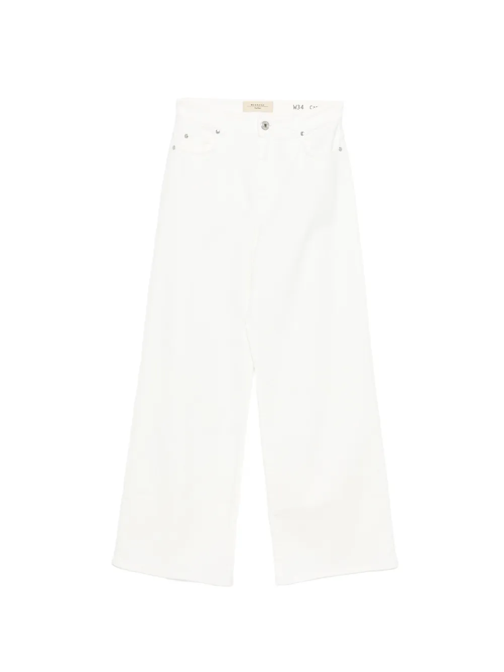 Weekend Max Mara Cannes wide-leg trousers - Bianco