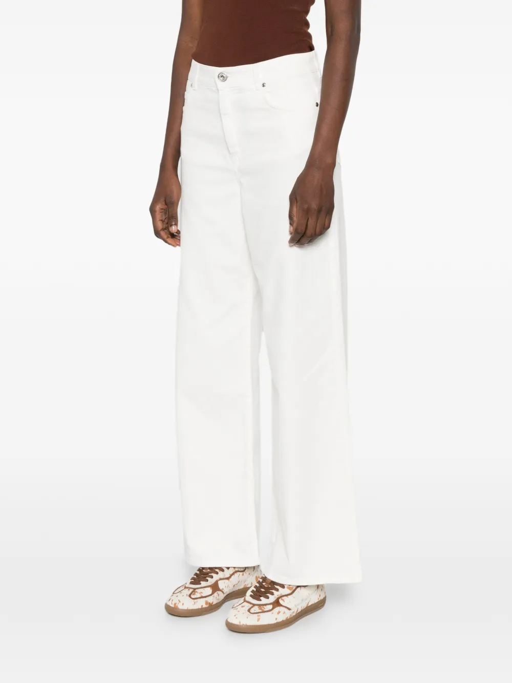  Weekend Max Mara Cannes Wide-leg Trousers - White 