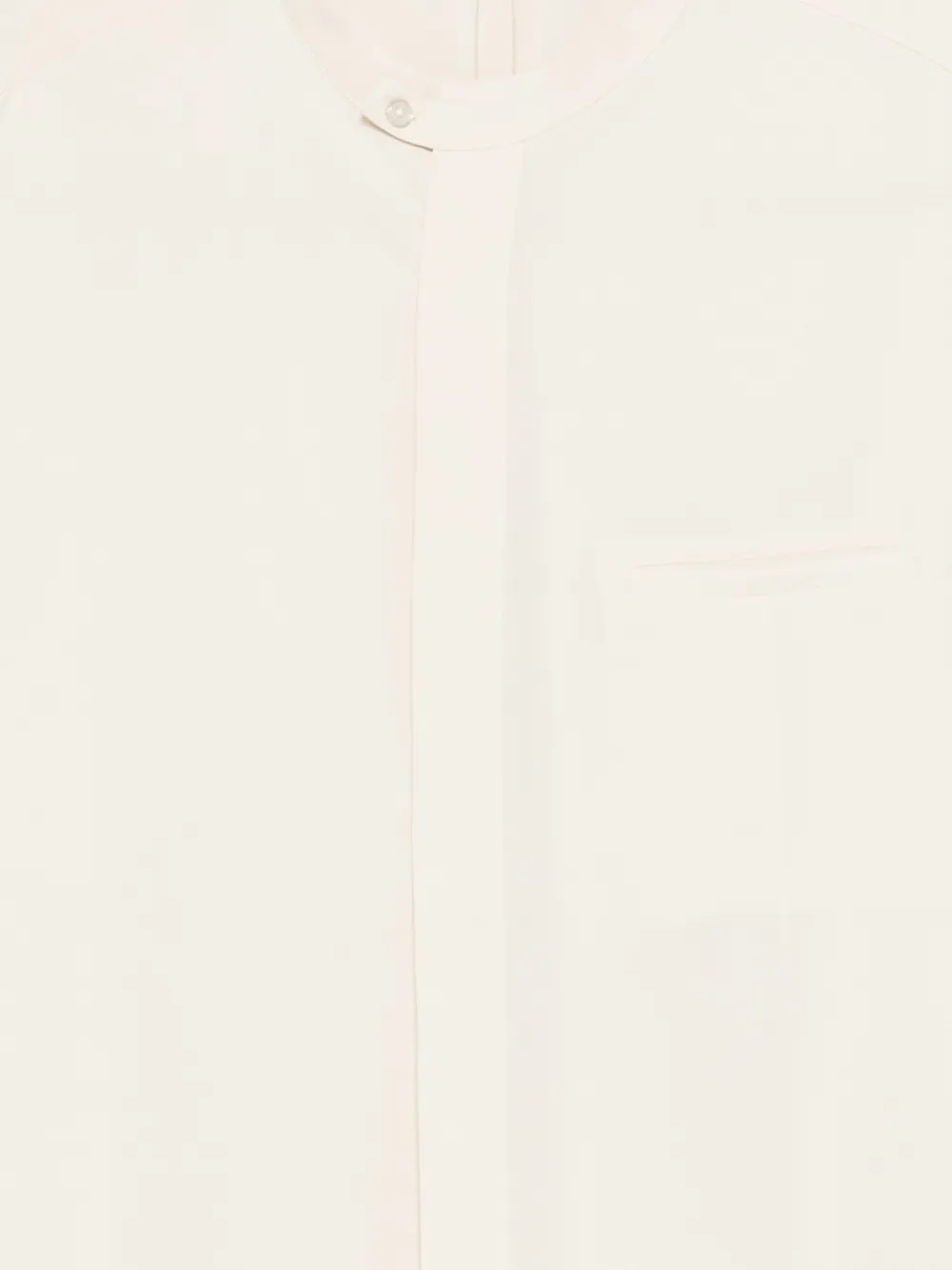 ENTIRE STUDIOS Mao Dart shirt Beige