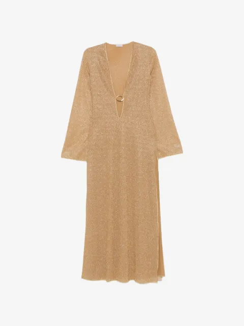 Oséree ring-detail maxi dress