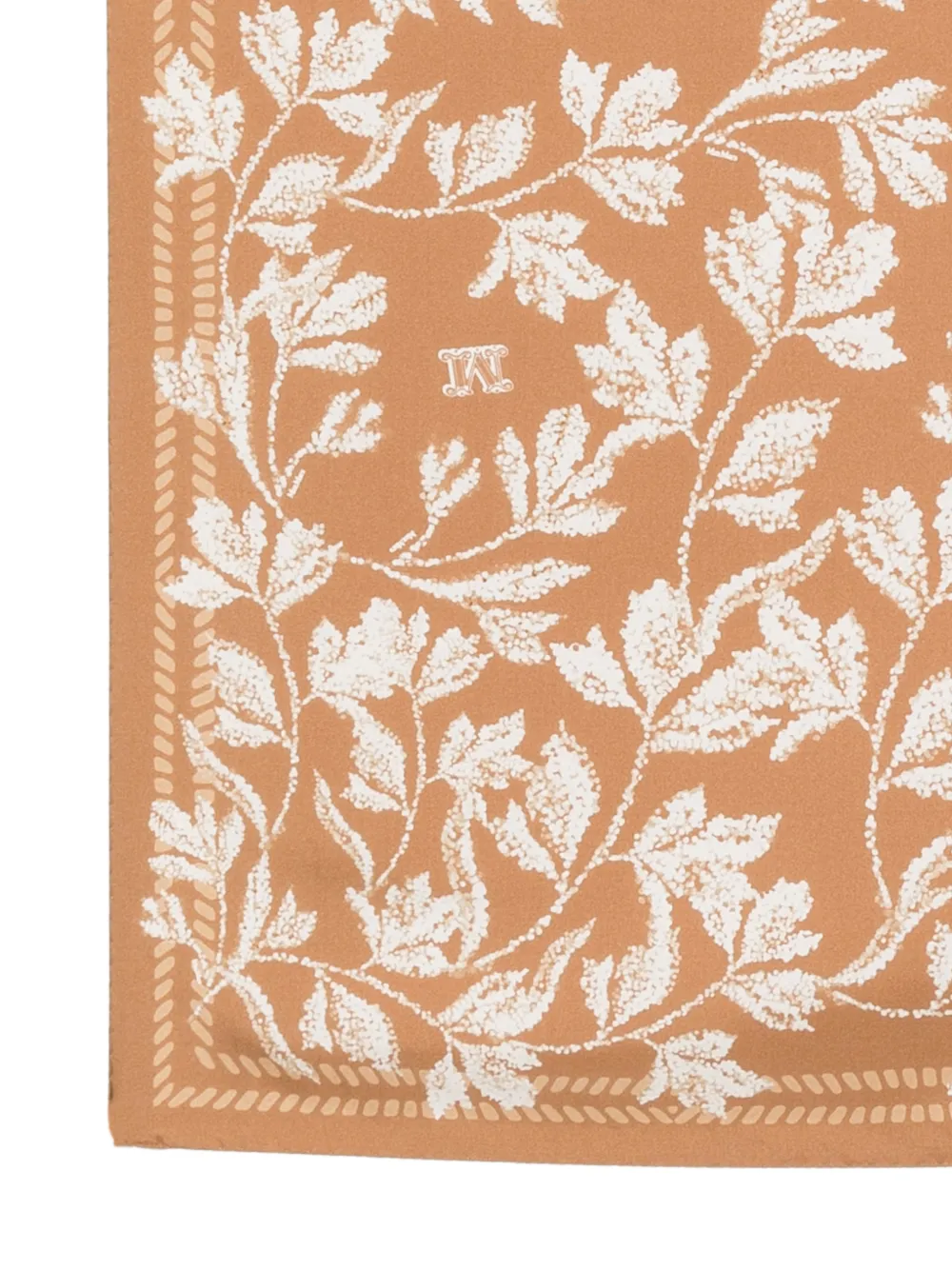  Max Mara Floral-print Scarf - Neutrals 