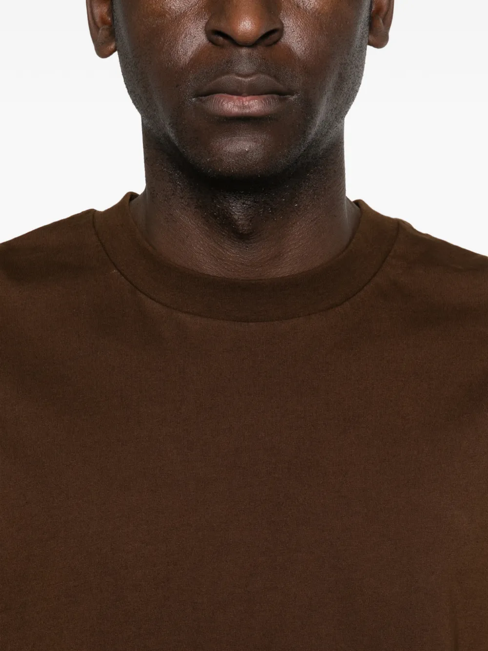 ENTIRE STUDIOS T-shirt met ronde hals Bruin